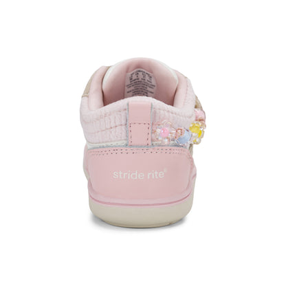 London Mid Sneaker - Little Kid White Pink