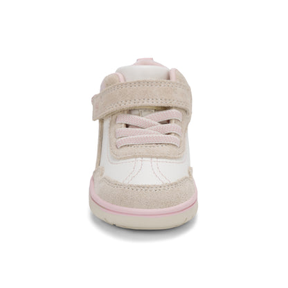 London Mid Sneaker - Little Kid White Pink