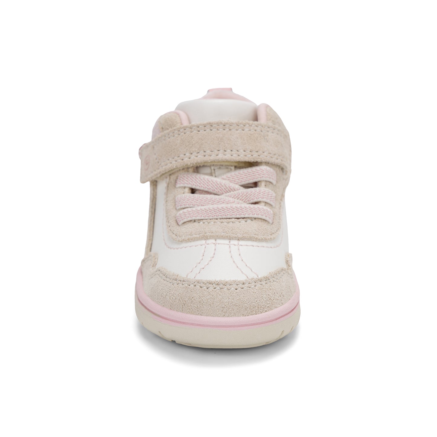 London Mid Sneaker - Little Kid White Pink