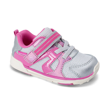 Velocity Sneaker - Little Kid Metallic Pink