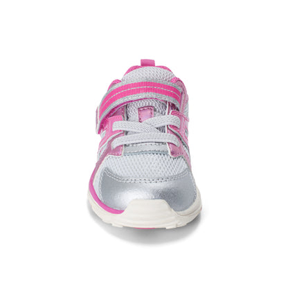 Velocity Sneaker - Little Kid Metallic Pink