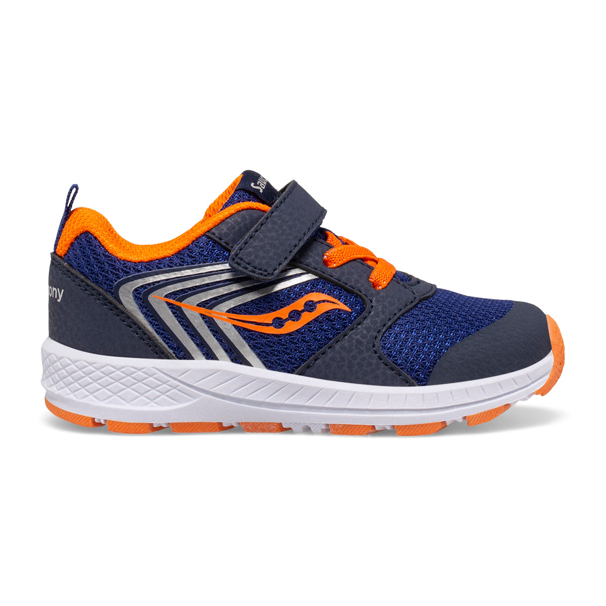 Wind FST Jr. Sneaker Navy/Orange