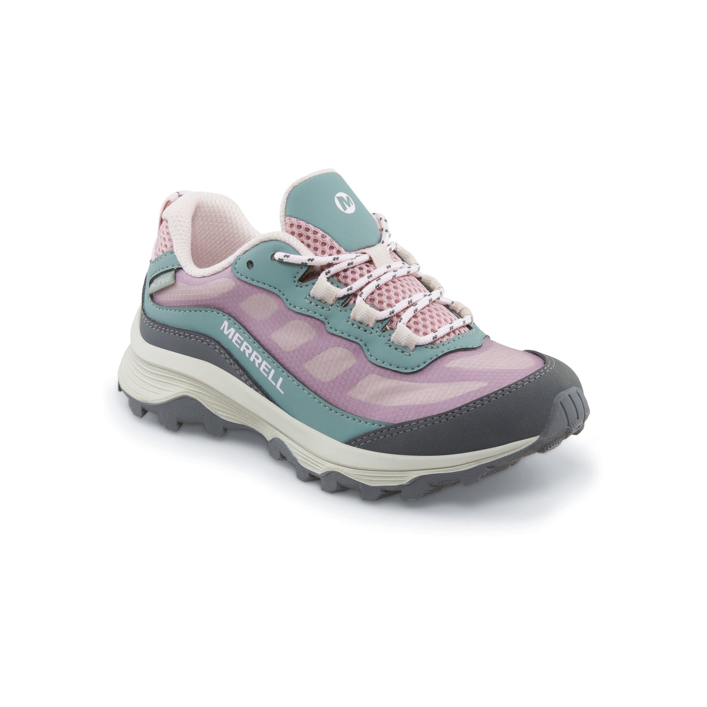 Moab Speed Low Waterproof Sneaker Dusty Pink/Olive
