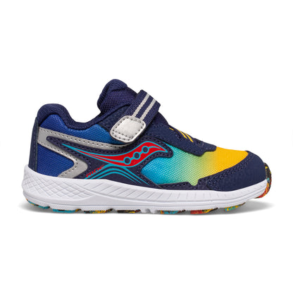 Ride 10 Jr. Sneaker - Little Kid Blue/Yellow