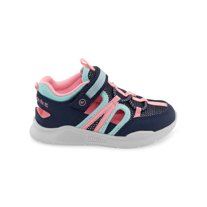 Brinley Sneaker Sandal - Little Kid Navy/Pink